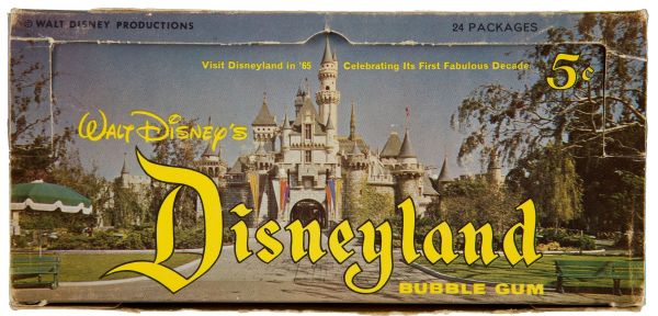 1965 Donruss Disneyland